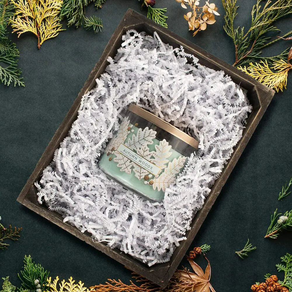 Shredded gift box filler