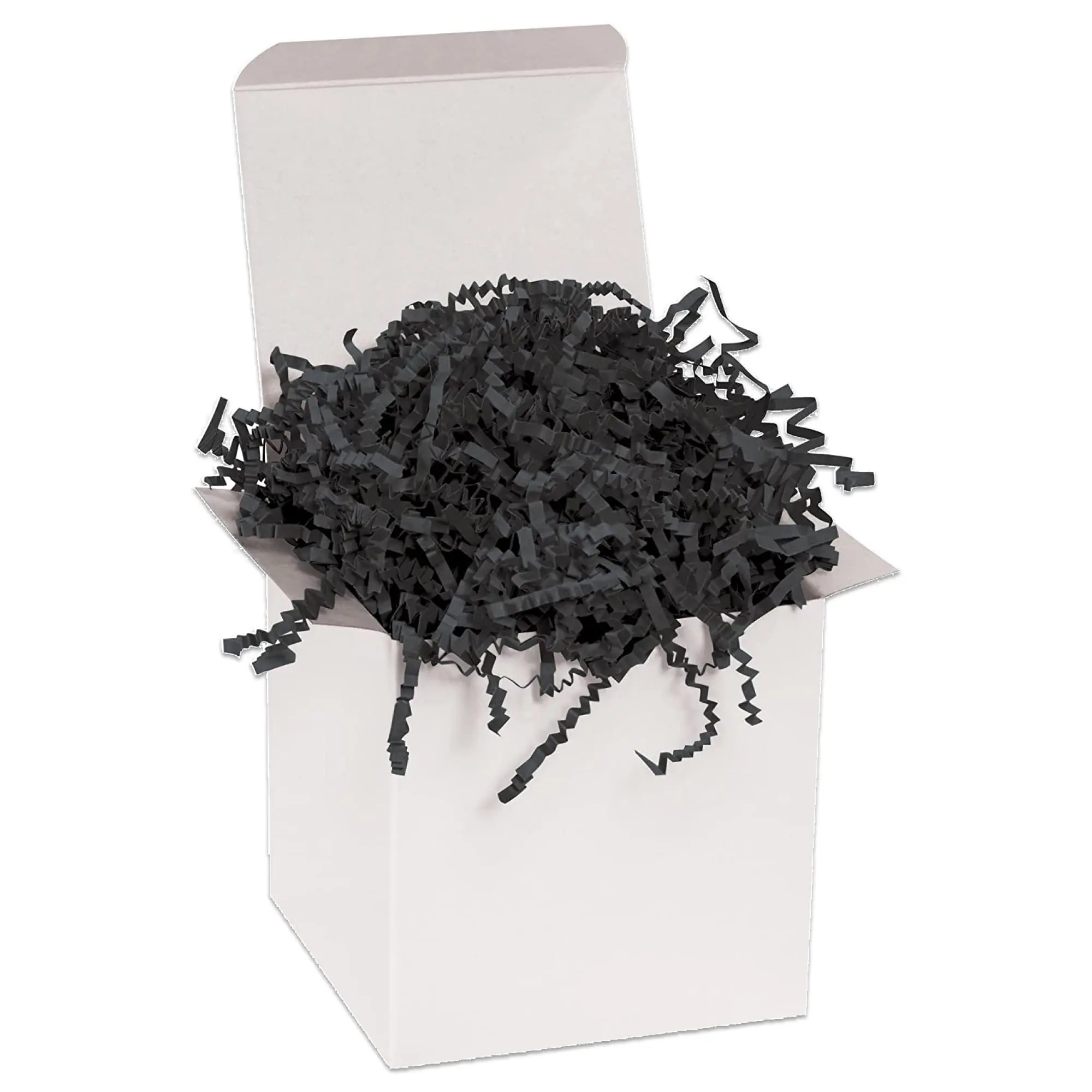 shredded paper filler black