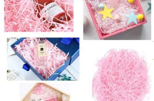 Gift bag shredded paper