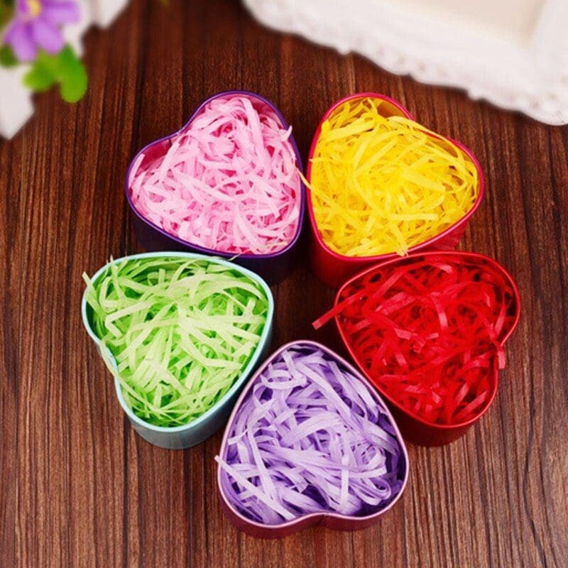 Shredded Paper Gift Basket Filler Paper Shred Filler Rose for Packing Gift  Baskets Boxes Filling 20G 3MM - AliExpress