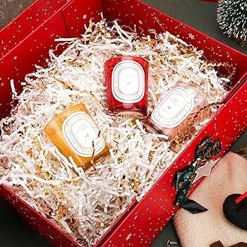 Shredded paper gift baskets