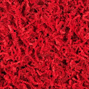 1 Kg Red Shredded Paper, Gift Paper Shreds By Huefiller