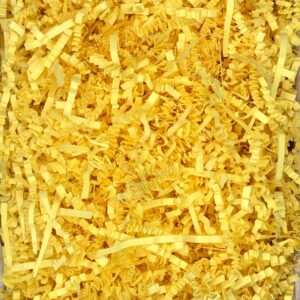1 Kg Yellow Shredded Paper, Crinkle Paper By Huefiller