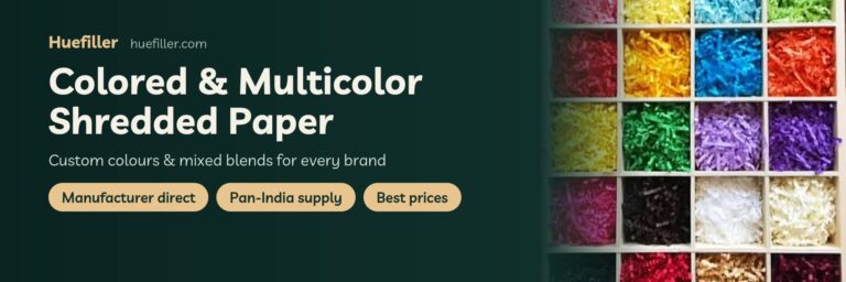 Colored & Multicolor Shredded Paper