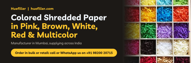 Colored Shredded Paper