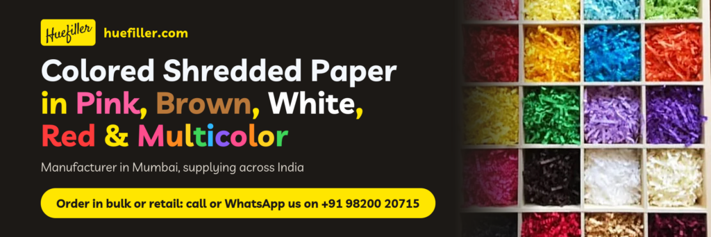 Colored Shredded Paper